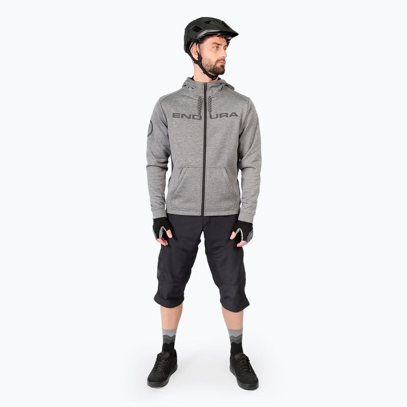 Vyriškas dviračio džemperis Endura Hummvee Hoodie grey 2