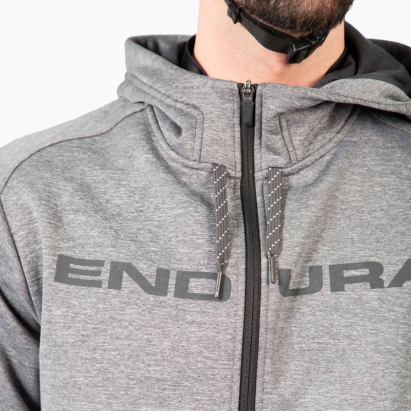 Vyriškas dviračio džemperis Endura Hummvee Hoodie grey 7