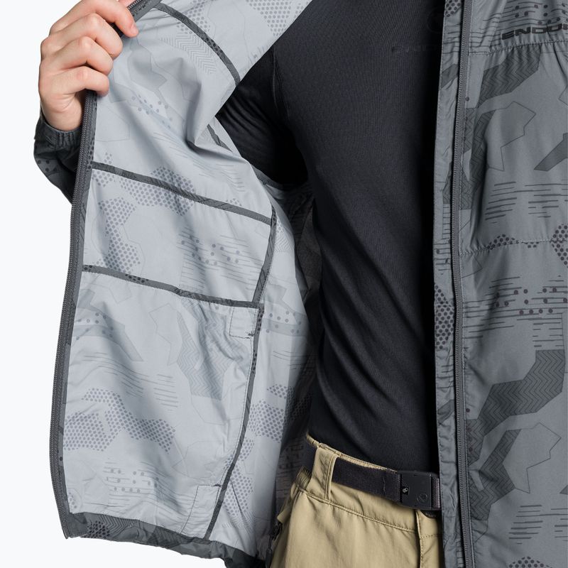 Vyriška dviračių striukė Endura Hummvee Windshell grey camo 5