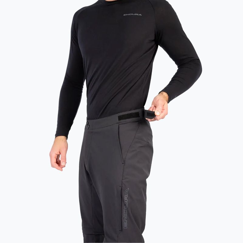 Vyriškos dviračių kelnės Endura GV500 Zip Off black 4