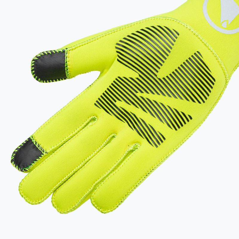 Vyriškos dviračių pirštinės Endura FS260-Pro Nemo Glove II hi-viz yellow 6