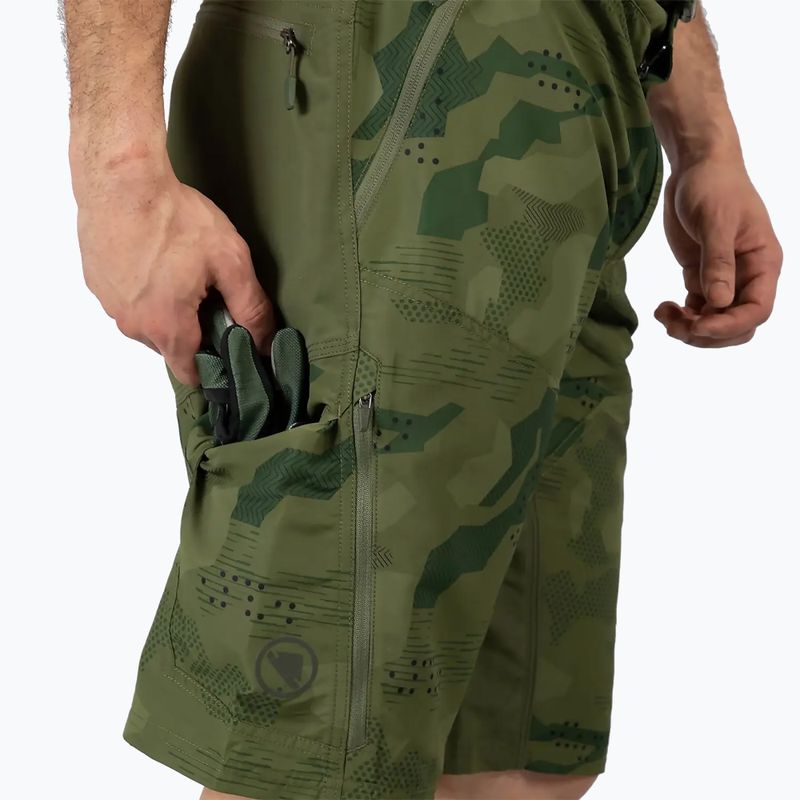 Vyriški dviračių šortai Endura Hummvee Short tonal olive 7