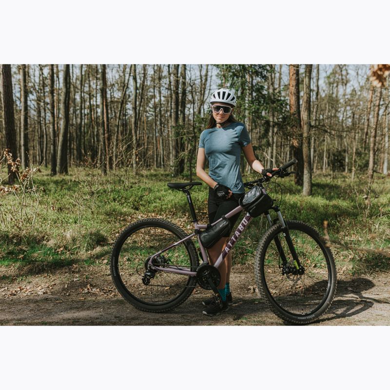 Moteriški dviračių marškinėliai Endura Singletrack II blue steel 12