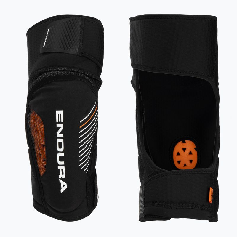 Endura MT500 D3O Open Knee Pad dviračių apsaugos juodos spalvos 14