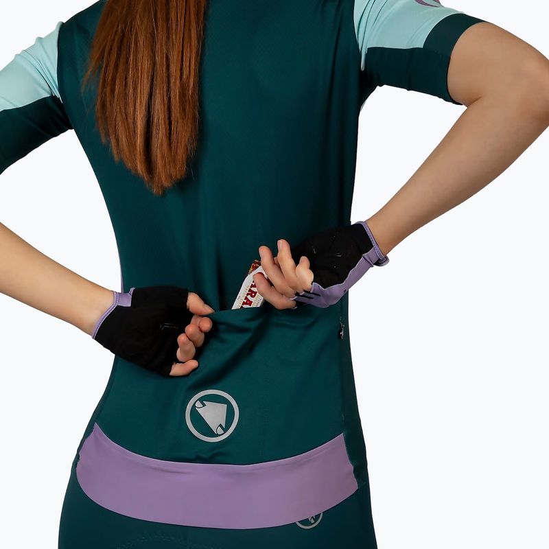 Moteriški dviračių marškinėliai Endura FS260 Print S/S violet 8