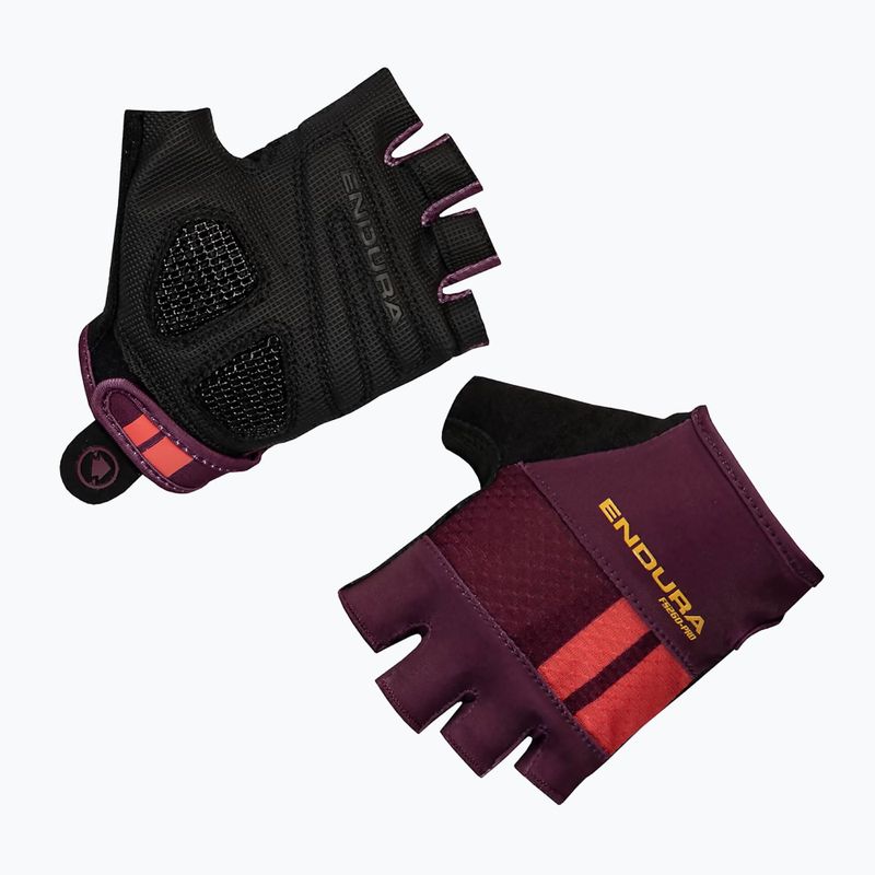 Moteriškos dviratininko pirštinės Endura FS260-Pro Aerogel aubergine 5