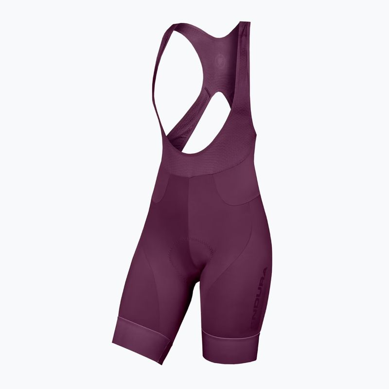 Moteriški dviračių šortai Endura FS260-Pro DS Bibshort aubergine 7