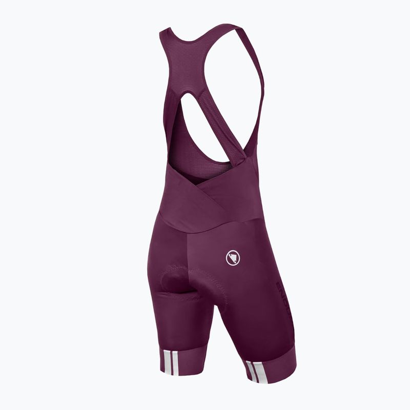 Moteriški dviračių šortai Endura FS260-Pro DS Bibshort aubergine 8