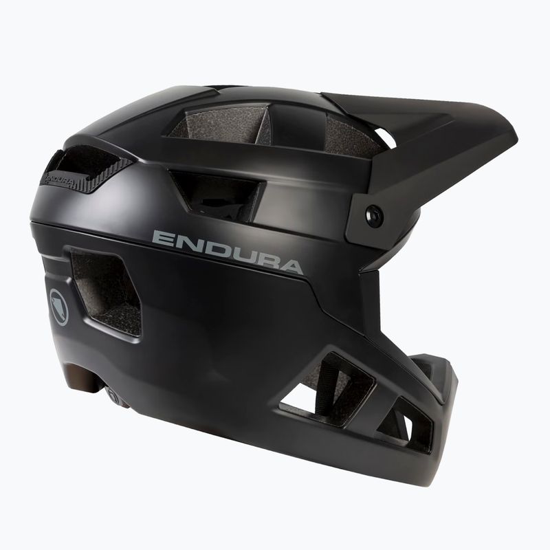 Dviračių šalmas Endura Singletrack Full Face MIPS black 4