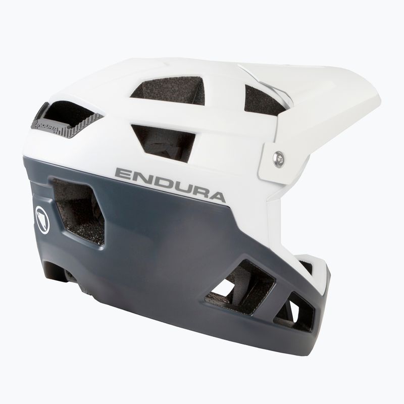 Dviračio šalmas Endura Singletrack Full Face MIPS white 2