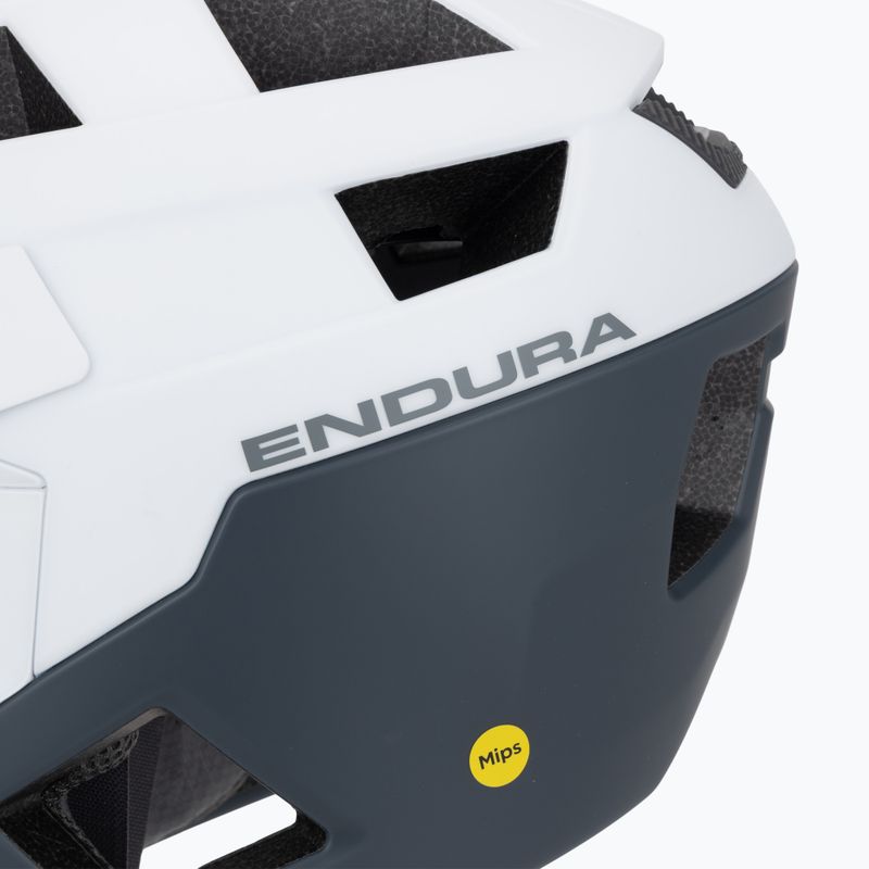 Dviračio šalmas Endura Singletrack Full Face MIPS white 7