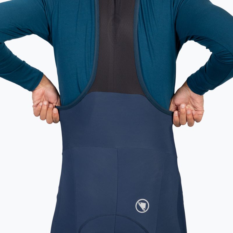 Vyriškos dviračių kelnės Endura FS260-Pro Thermo Bibtights II ink blue 8