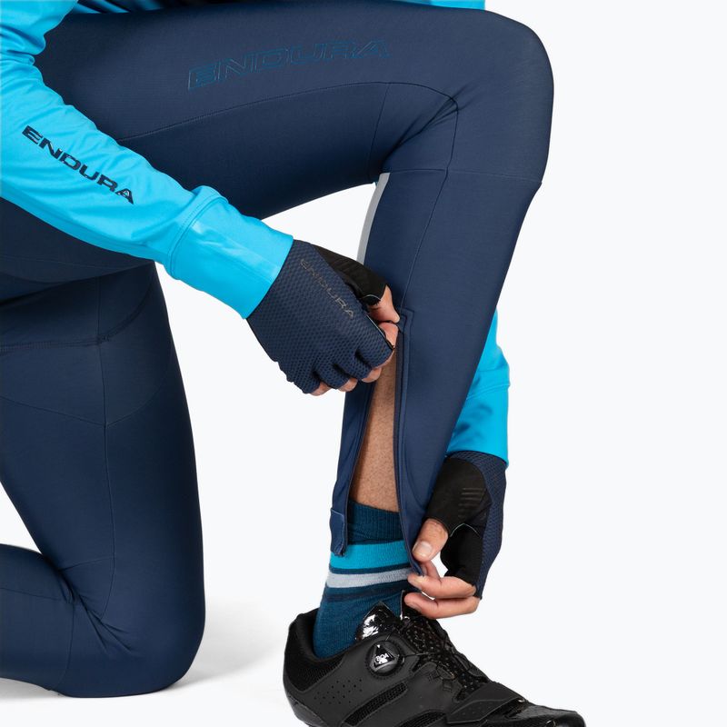 Vyriškos dviračių kelnės Endura FS260-Pro Thermo Bibtights II ink blue 9