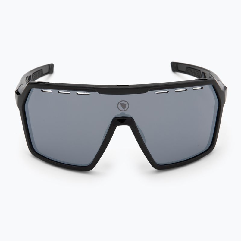 Akiniai nuo saulės Endura Singletrack black/platinum revo smoke/clear silver flash mirror 4