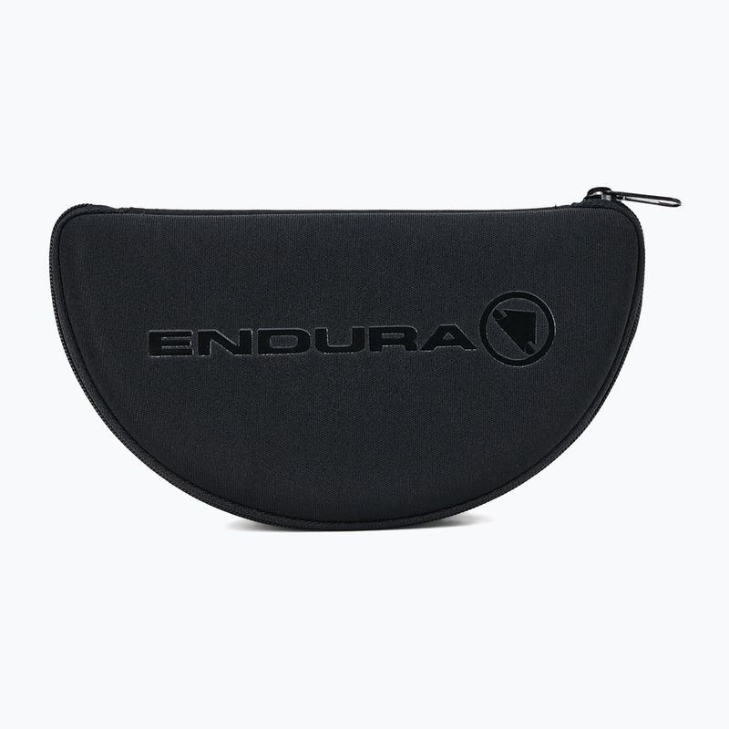 Akiniai nuo saulės Endura Singletrack black/platinum revo smoke/clear silver flash mirror 6