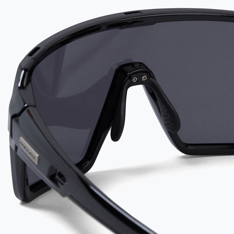 Akiniai nuo saulės Endura Singletrack black/platinum revo smoke/clear silver flash mirror 5