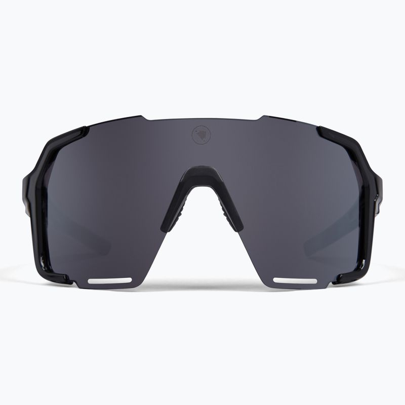 Akiniai nuo saulės Endura Singletrack Frameless black/platinum revo smoke/clear silver flash