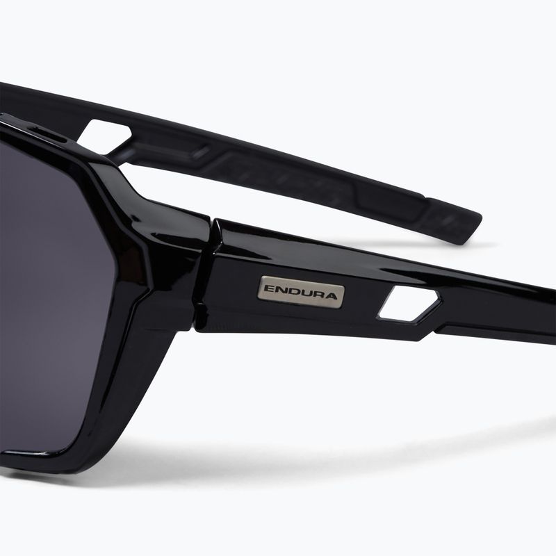 Akiniai nuo saulės Endura Singletrack Frameless black/platinum revo smoke/clear silver flash 3