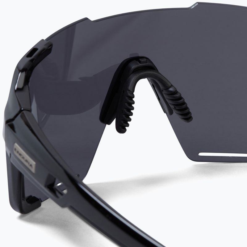 Akiniai nuo saulės Endura Singletrack Frameless black/platinum revo smoke/clear silver flash 4