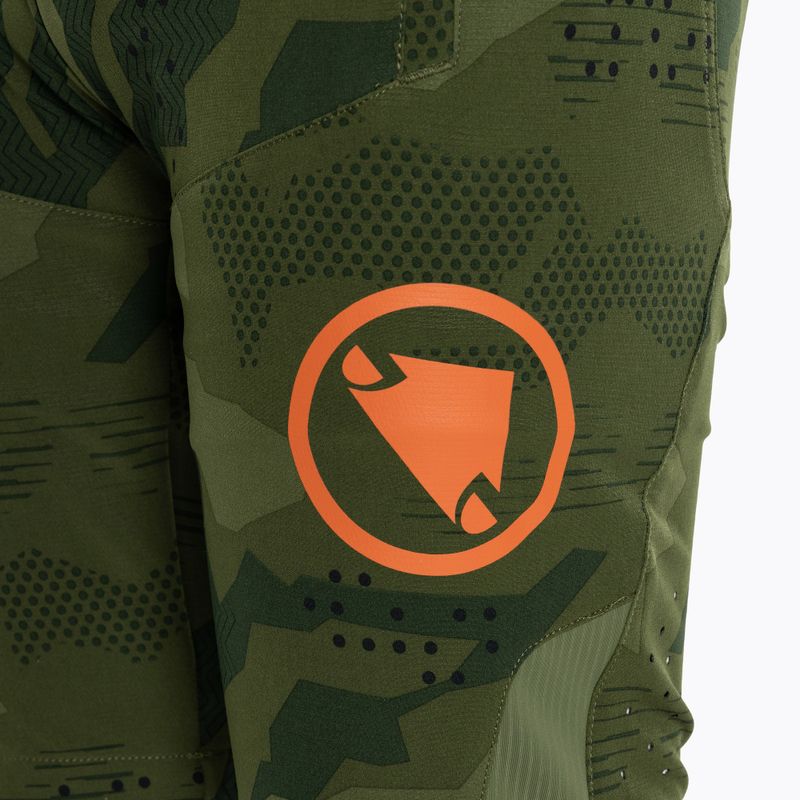 Vaikiški dviračių šortai Endura MT500 Jr Burner Short tonal olive 3