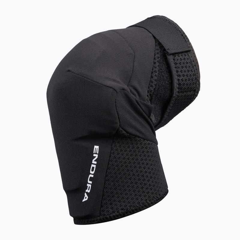 Vaikiškos dviračių alkūnių apsaugos Endura Singletrack Youth Elbow Pads black