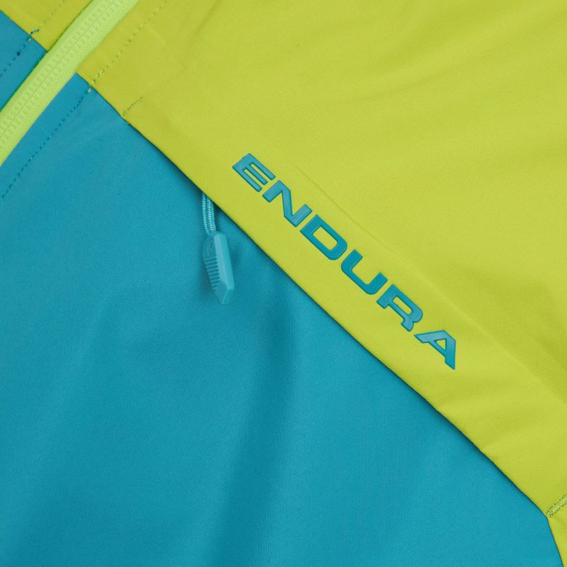 Vyriška dviračių striukė Endura Singletrack II Waterproof lime green 3