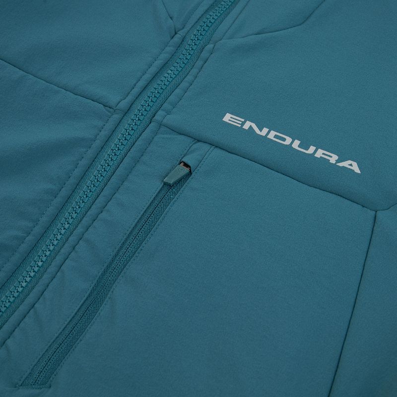 Vyriška dviračių striukė Endura MT500 Polartec barra blue 3