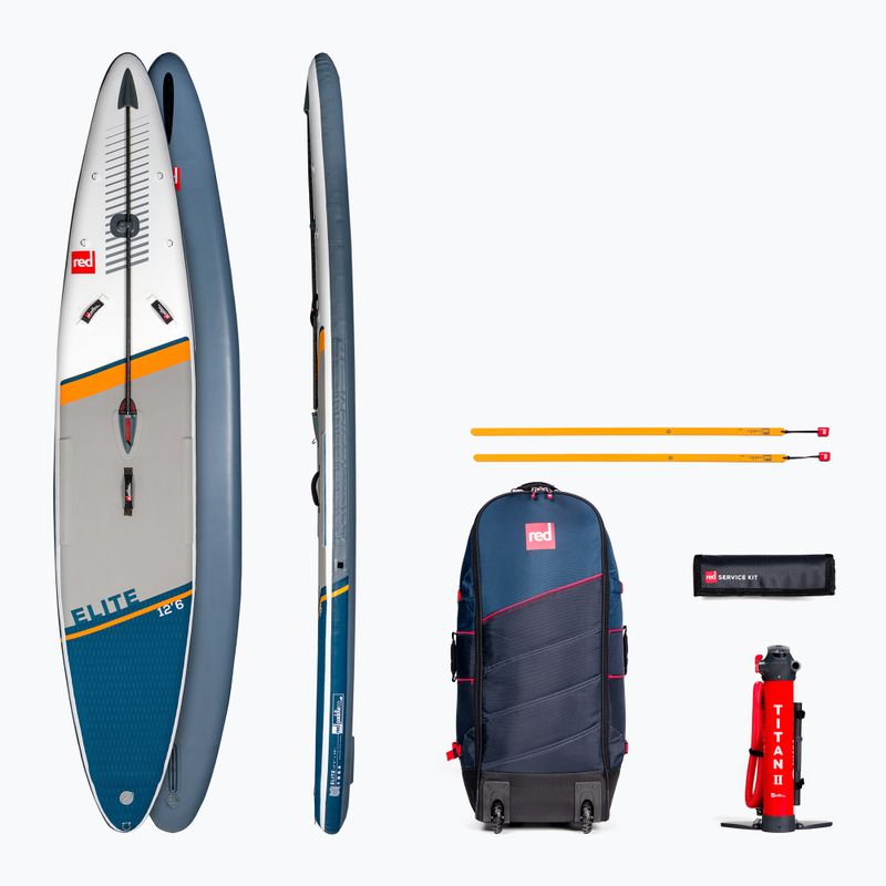 SUP lenta Red Paddle Co Elite 12'6" pilka 17626
