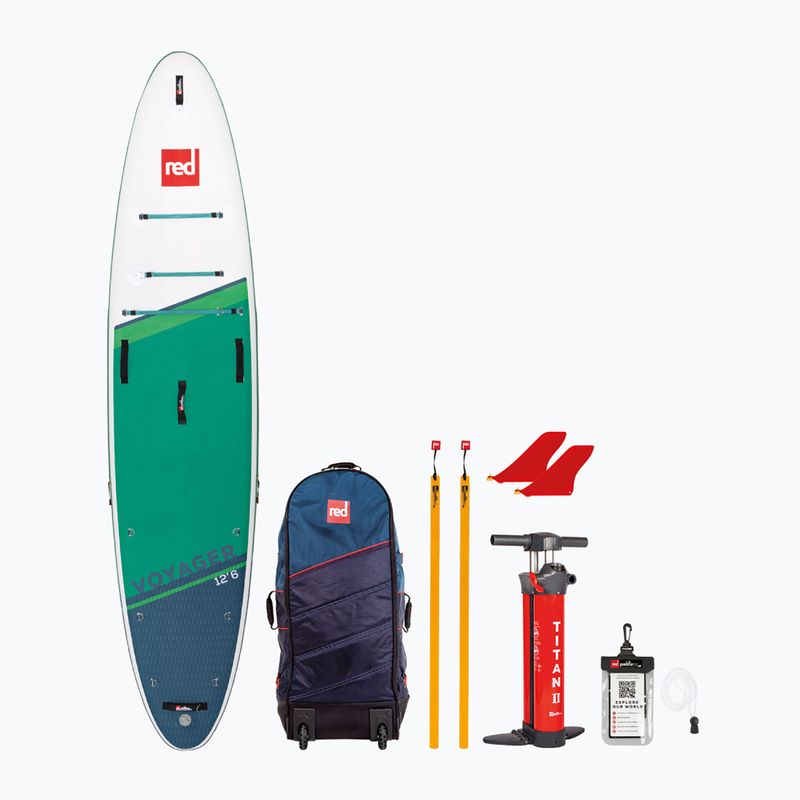 Irklentė SUP Red Paddle Co Voyager 2024 12'6" žalia