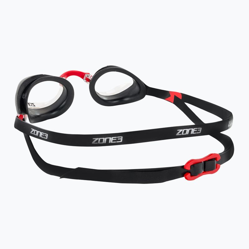 Plaukimo akiniai ZONE3 Volare Streamline Racing black/red 4