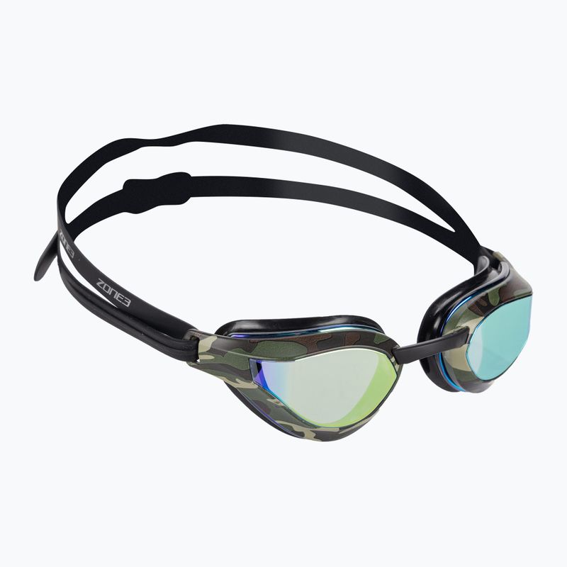 Plaukimo akiniai ZONE3 Viper-Speed black/green/camo