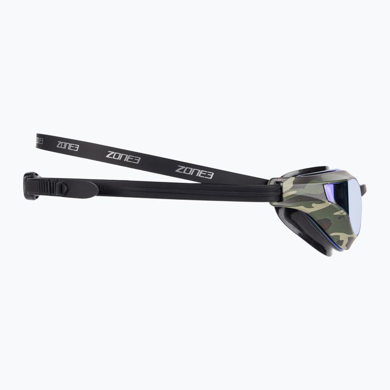 Plaukimo akiniai ZONE3 Viper-Speed black/green/camo 3
