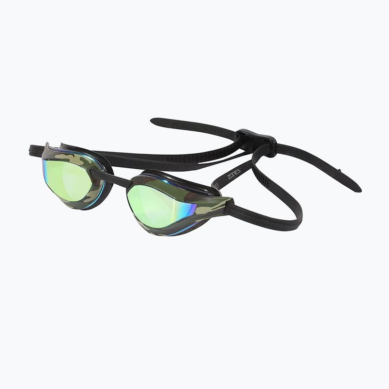 Plaukimo akiniai ZONE3 Viper-Speed black/green/camo 5