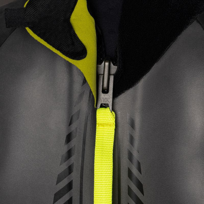 Vyriškas triatlono hidrokostiumas ZONE3 Sleeveless Vision black/lime/gun metal 5