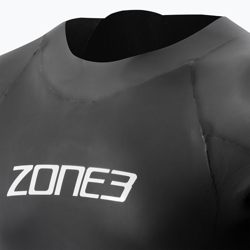 Vyriškas plaukimo hidrokostiumas ZONE3 Thermal Aspect Breaststroke black/orange/yellow 3