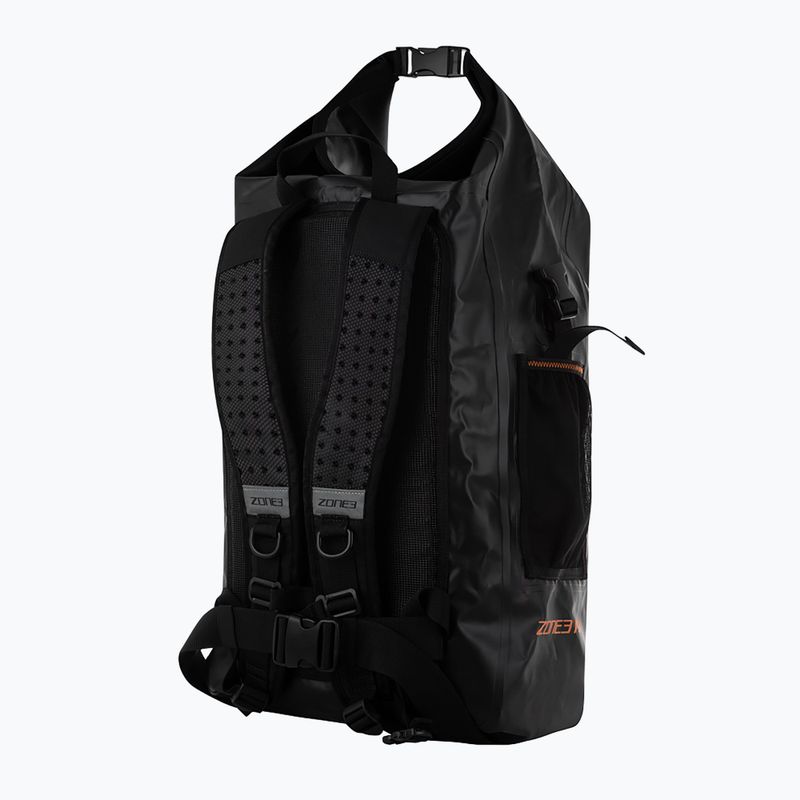 Vandeniui atspari kuprinė ZONE3 Dry Bag Waterproof 30 l orange/black 2