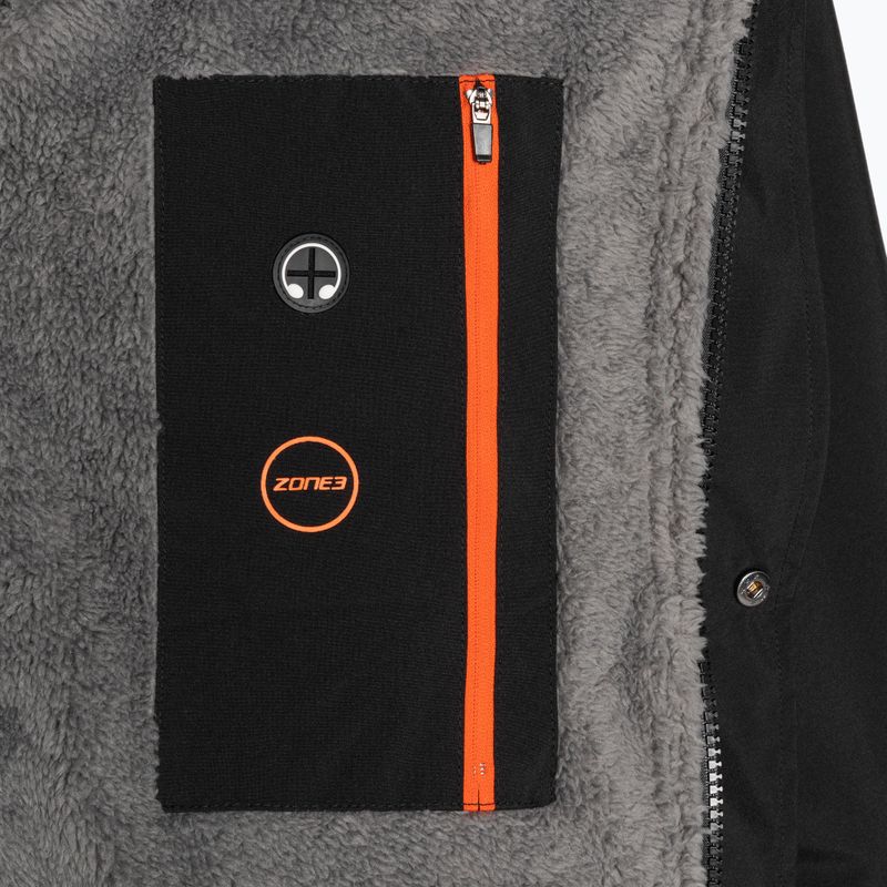 Paltas ZONE3 Thermo Tech Changing Fleece Parka black/orange 8