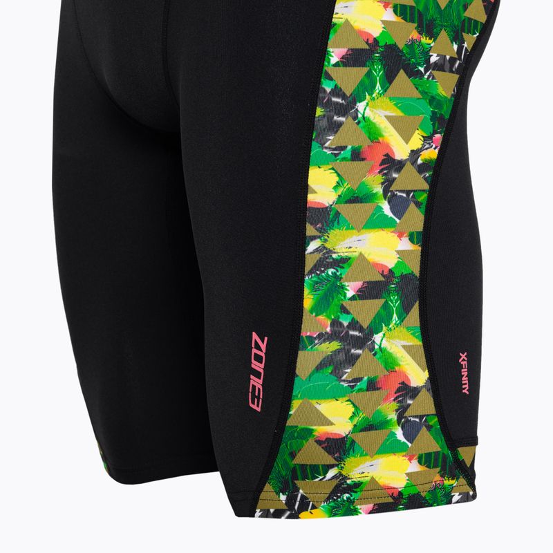 Vyriški maudymosi šortai ZONE3 High Jazz 3.0 Jammer khaki 3