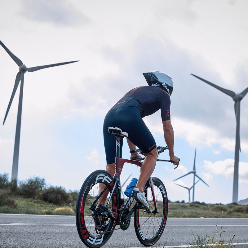 Vyriškas triatlono kombinezonas ZONE3 Aeroforce X II Trisuit black 13