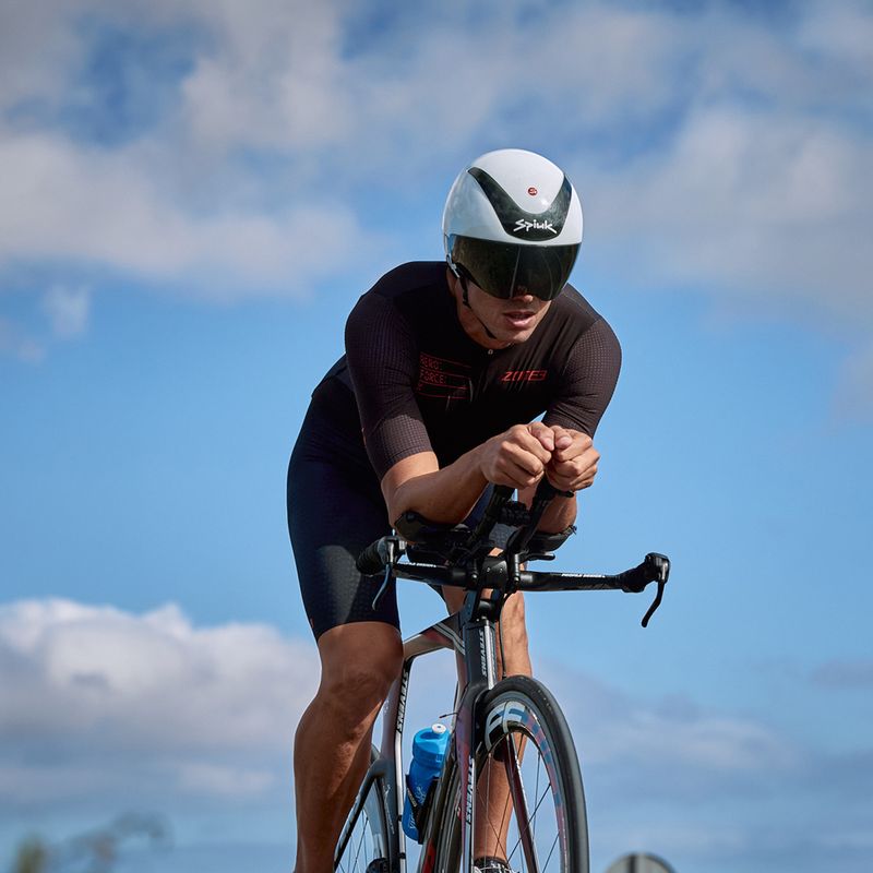 Vyriškas triatlono kombinezonas ZONE3 Aeroforce X II Trisuit black 14