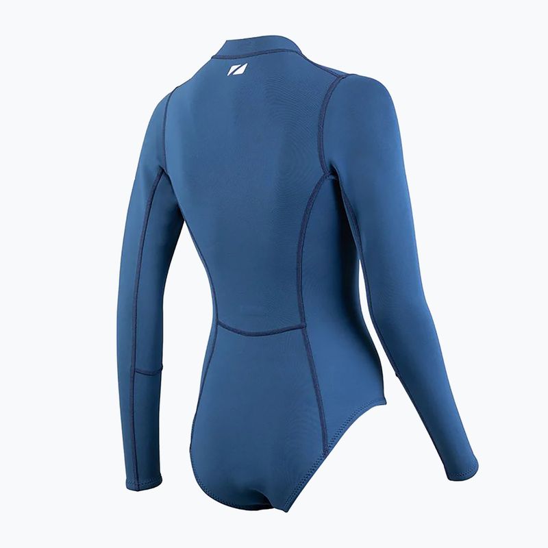 Moteriškas plaukimo hidrokostiumas ZONE3 Yulex Long Sleeve navy 7