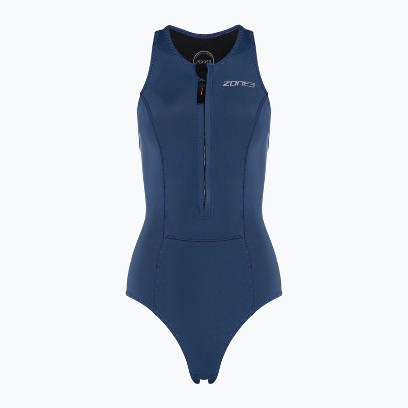 Moteriškas plaukimo hidrokostiumas ZONE3 Yulex Sleeveless navy