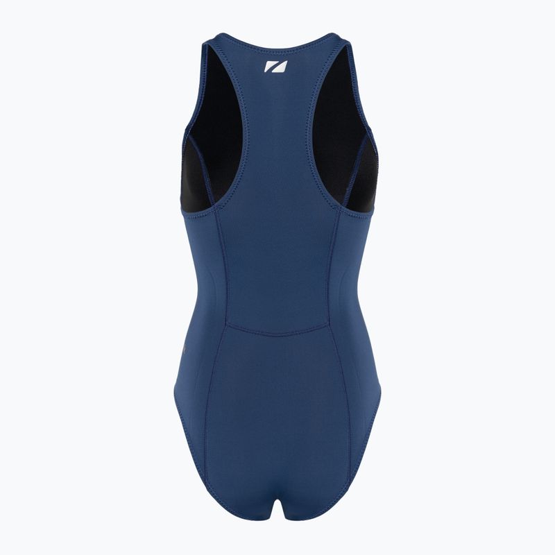 Moteriškas plaukimo hidrokostiumas ZONE3 Yulex Sleeveless navy 2
