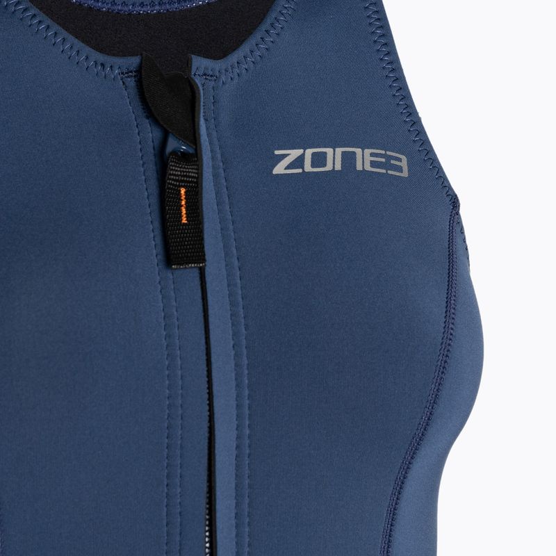 Moteriškas plaukimo hidrokostiumas ZONE3 Yulex Sleeveless navy 3