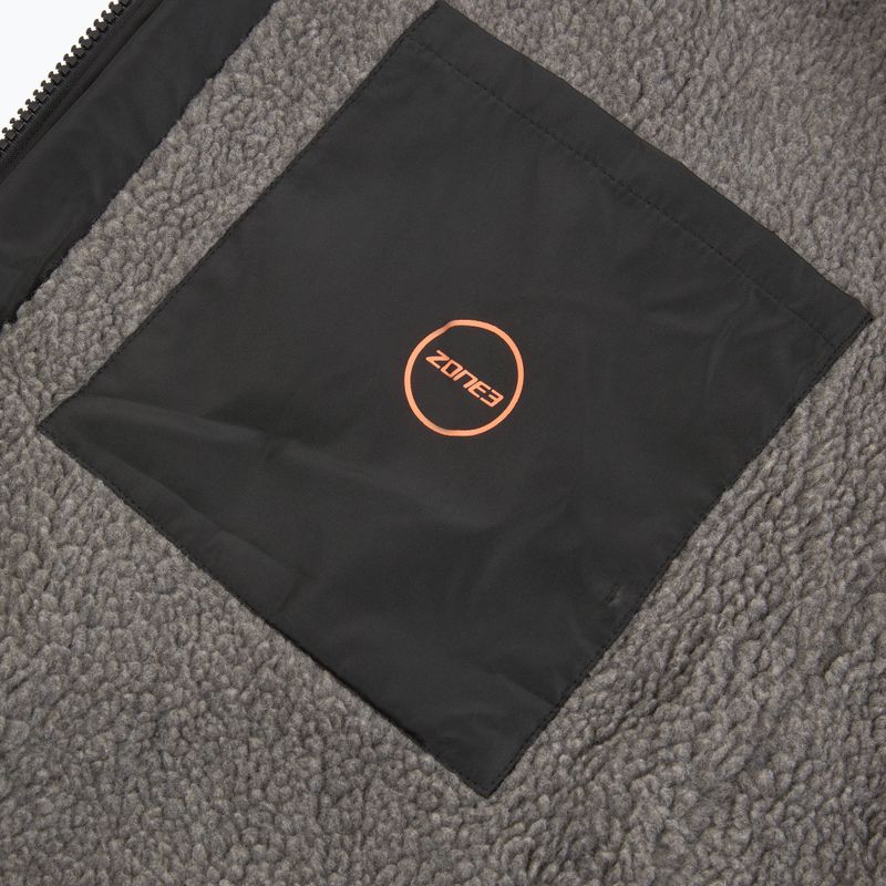 Paltas ZONE3 Recycled Robe Parka black/grey/orange 6