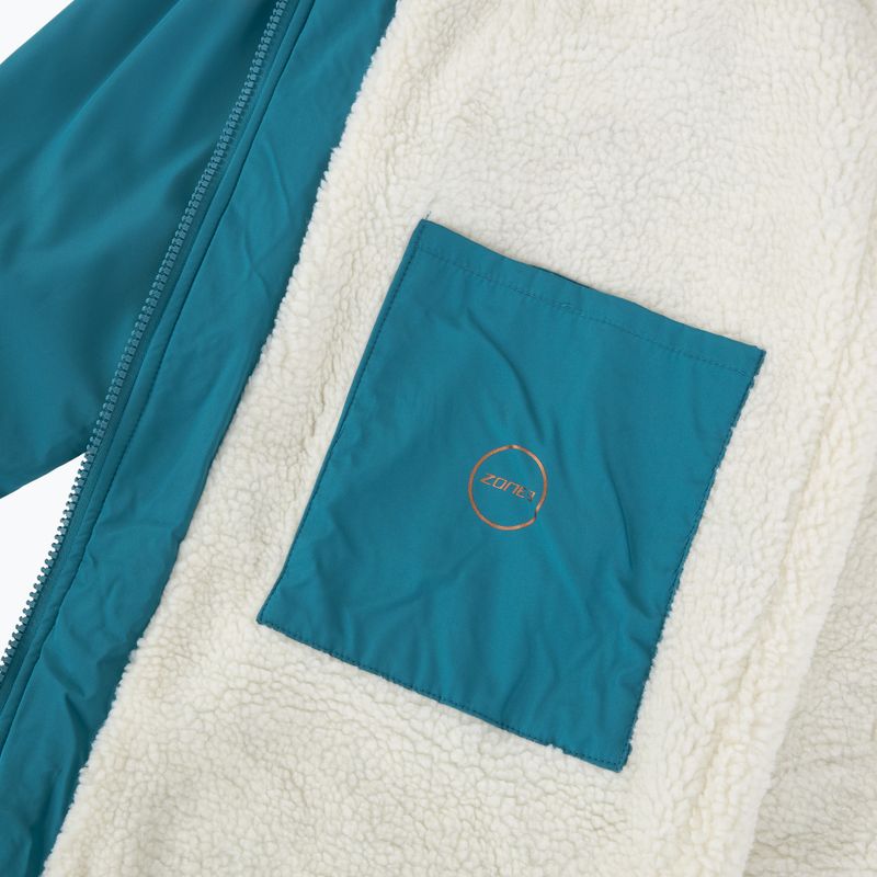 Paltas ZONE3 Recycled Thermo-tech Robe Parka teal/copper 5