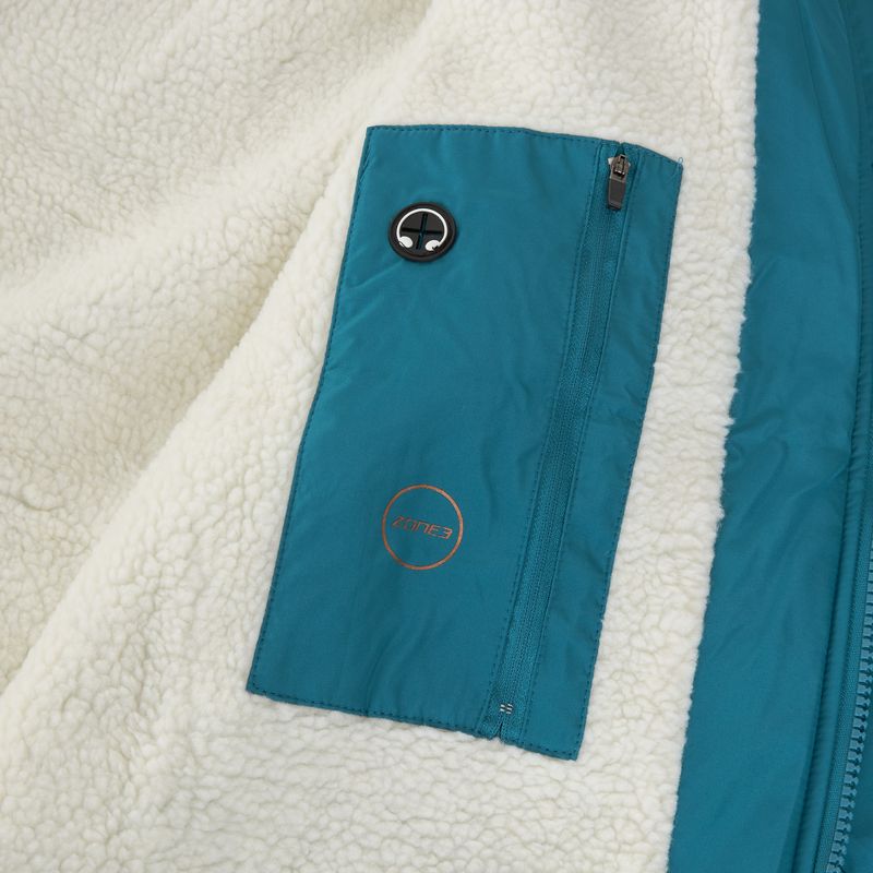 Paltas ZONE3 Recycled Thermo-tech Robe Parka teal/copper 6