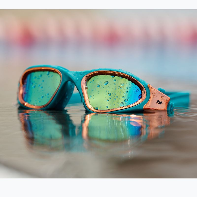 Plaukimo akiniai ZONE3 Vapour teal/copper 9