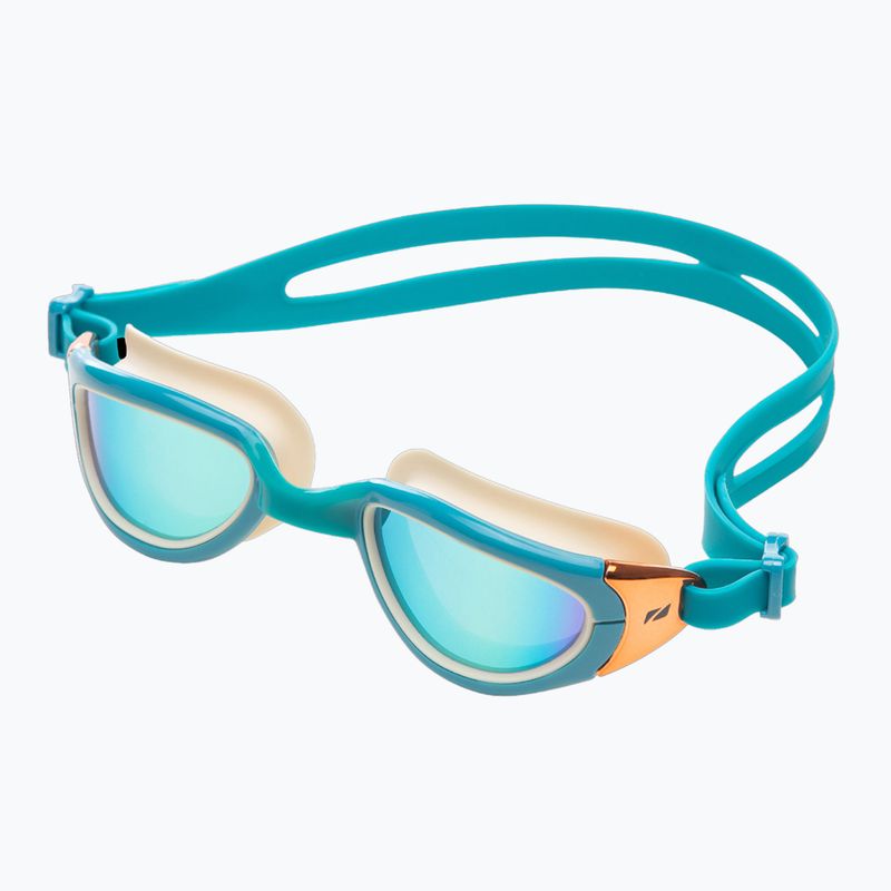 Plaukimo akiniai ZONE3 Attack teal/cream/cooper 6