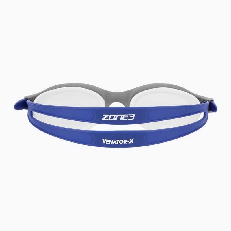 Plaukimo akiniai ZONE3 Venator-X Swim grey/royal blue/clear 5